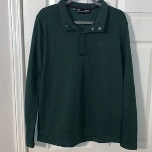Under Armour Men's UA Storm Sweater Fleece Golf Mock Size Large